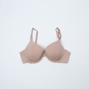 Calvin Klein Perfectly Fit Convertible Bra Sandalwood Size 34B (Pre-owned)